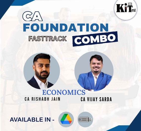 CA Foundation Economics Fasttrack By CA Rishabh Jain , CA Vijay Sarda